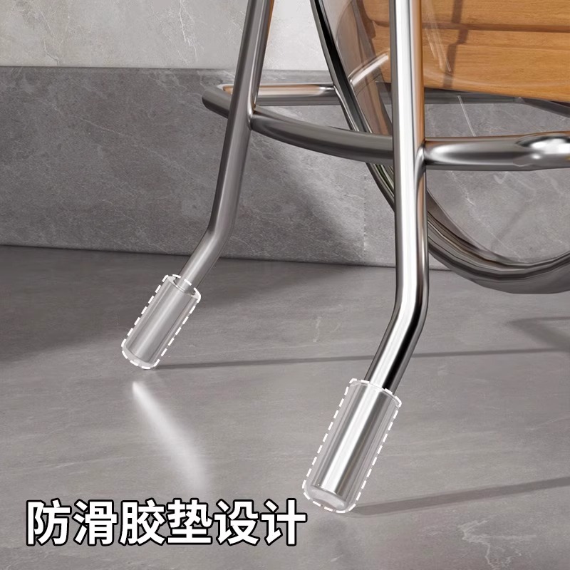 加厚台面菜板置物架不锈钢砧板架家用厨房台面放案板菜板架收纳架 - 图2