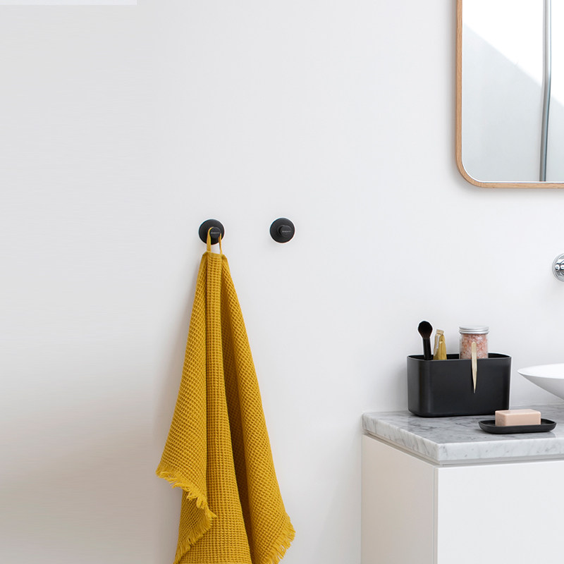 brabantia柏宾士毛巾挂钩浴室毛巾架卫生间免打孔厕所挂毛巾2粘钩,淘宝优惠券,粉丝福利购,淘宝优惠卷