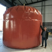 Biogas plant complete equipment farm Fermenter Gas Storage Bag New Countryside Environmental Protection Domestic Red Mud Software Biogas Plant