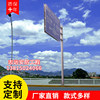 Monitoring pole 2/3/3.5/4/5/6 meters stainless steel pole/gun/ball machine/road octagonal pole bayonet