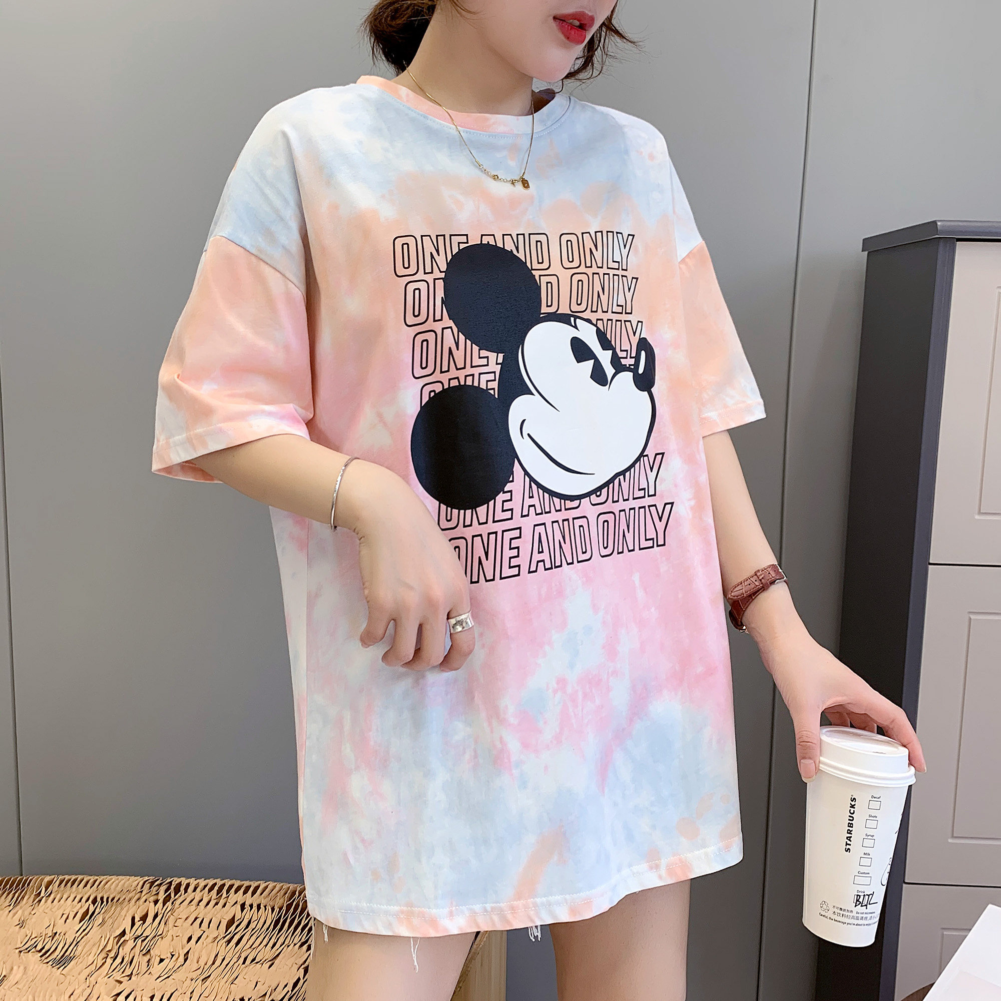 only ice2020夏季新款迪士尼潮t恤 圆子小姐外贸店T恤