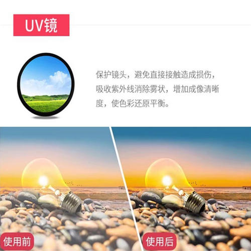适用索尼ZVE10 A7C A5100 NEX-7 5R微单相机16-50UV+偏振镜40.5mm - 图2