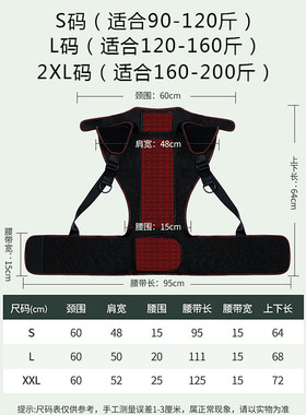 肩背部艾灸热敷按摩护肩颈椎坎肩