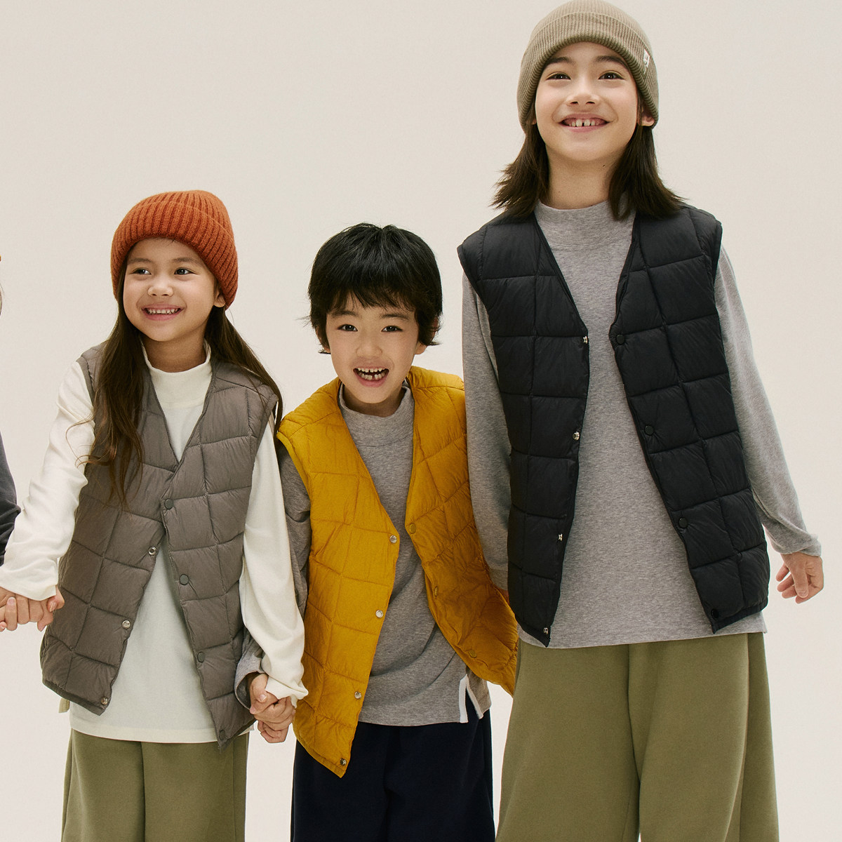 冬季保暖厚实棉马甲三色内搭男女童装儿童无袖上衣背心外套棉内胆,淘宝优惠券,粉丝福利购,淘宝优惠卷