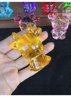 【水晶小鹿摆件】 小鹿麋鹿摆件装饰品吉祥物 生日礼物 手伴