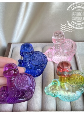 【水晶灵蛇】十二生肖蛇摆件 本命年开业乔迁吉祥 蛇年装饰品