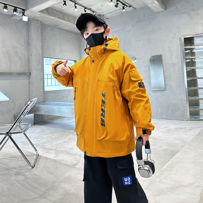 巴拉线男童外套春秋款三合一可拆卸儿童冲锋衣大童男孩秋季上衣,淘宝优惠券,粉丝福利购,淘宝优惠卷