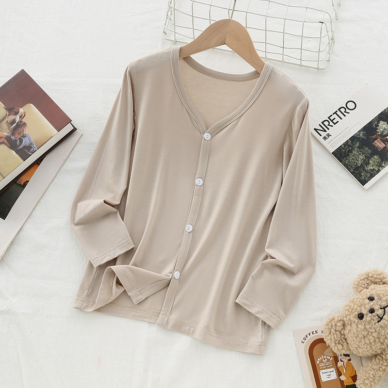 这件好舒服！儿童莫代尔空调服女孩防晒衣女童春夏季薄款开衫男童,淘宝优惠券,粉丝福利购,淘宝优惠卷