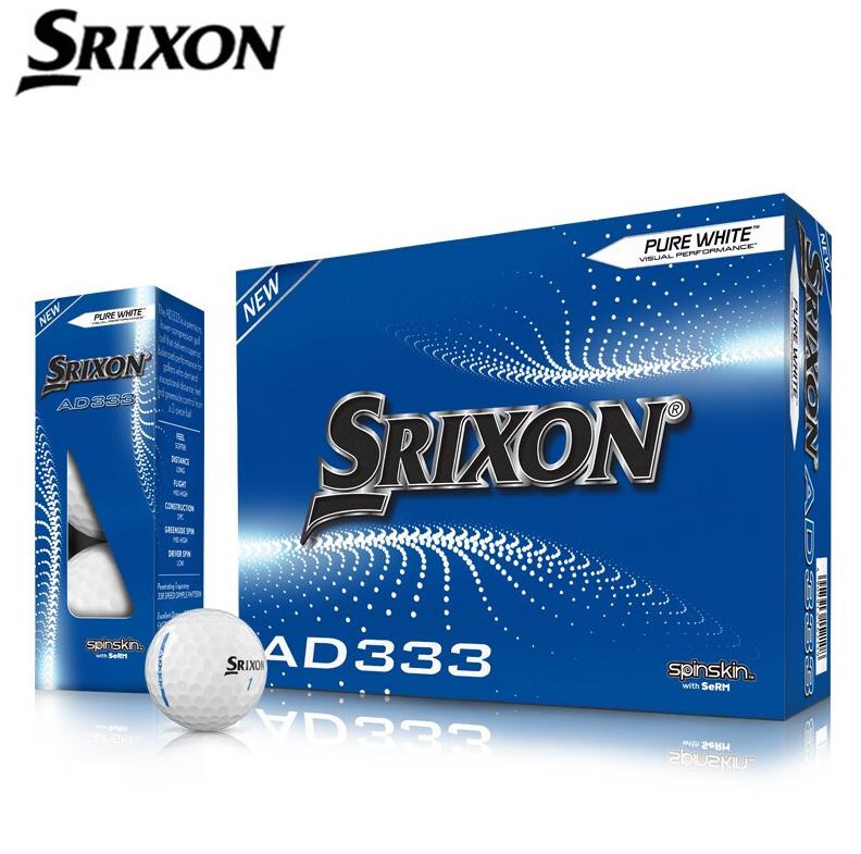 Srixon高尔夫球新款ad333超远距离大核心 - 图1