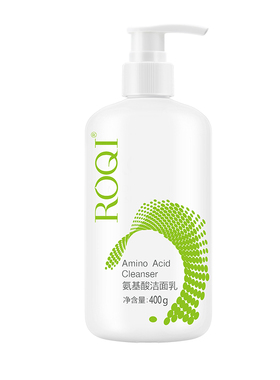ROQI若清洗面奶氨基酸水润洁面乳400ml卸妆温和清洁毛孔保湿控油