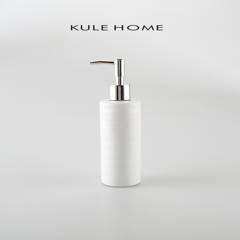 KULE HOME 洗发水分装瓶家居酒店沐浴露洗手液卫生间两用乳液瓶子 - 图1