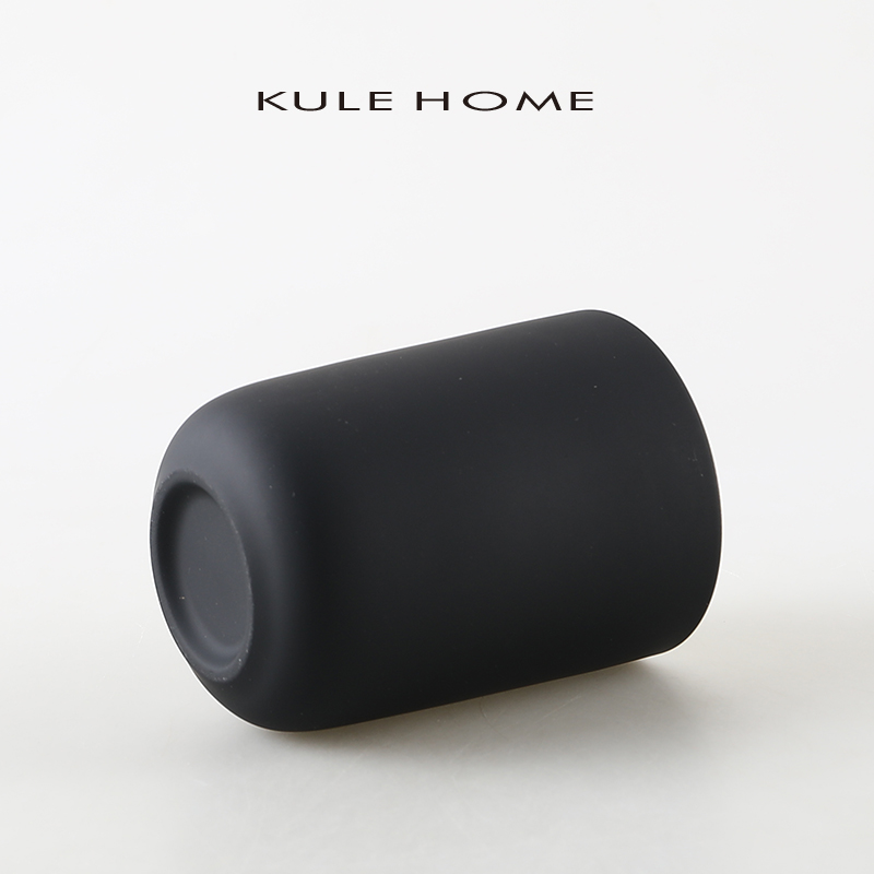 KULE HOME 轻奢陶瓷创意情侣漱口杯刷牙洗漱杯家用杯子网红牙缸杯 - 图2