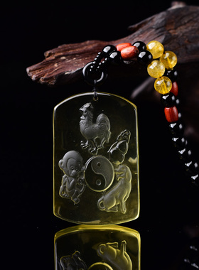 寅卯辰三会东方木局吊坠项链