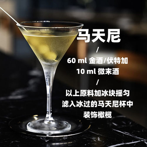进口洋酒 特调007的鸡尾酒干马天尼鸡尾酒组合  自调洋酒套餐 - 图1