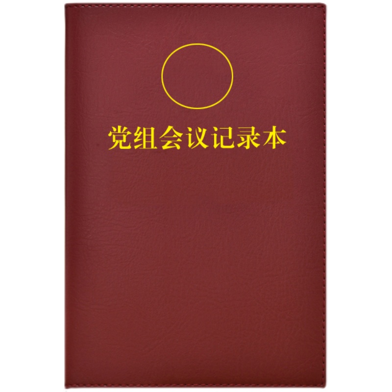 党组会议记录本b5三重一大党总支组织民主生活会手册党委会笔记本-图3