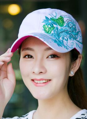 棒球帽子女春夏天休闲百