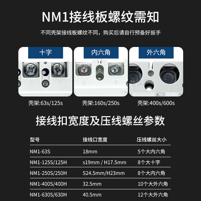 正泰NM1塑壳断路器125A250A400A63A空气开关3300三相四线380V3p4p-图1