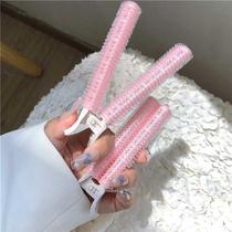 South Korea Pink Hair Root Clips Girls Balls Hair Root Fluffy Clips Sloppy Hair Fluffy Air And Sea Curly Hair