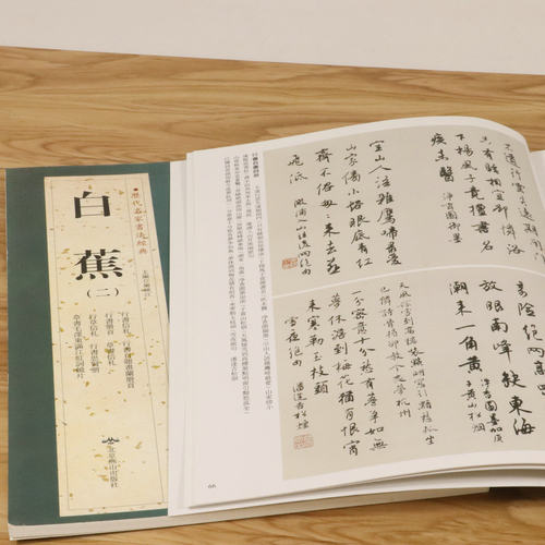 白蕉全2册历代名家书法经典墨迹集萃繁体旁注悲愤诗四绝满江红沁园春念奴娇西江月诸葛亮诫子扇面行草书法兰题杂存精粹书籍 - 图1