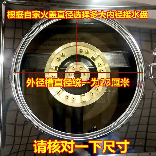 通用燃气灶配件炉架煤气灶台式单双灶圆形锅架防滑支架子炒菜锅架 - 图2