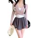 Short skirt flare skirt ballet girl style