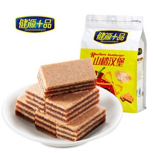 健源十品山楂汉堡500g