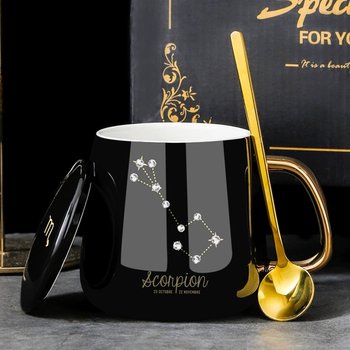 Керамическая высококачественная чайная чашка для влюбленных для домашнего использования, изысканный стиль