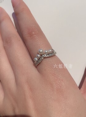 轻奢加冕正圆强光戒指宋慧乔同款