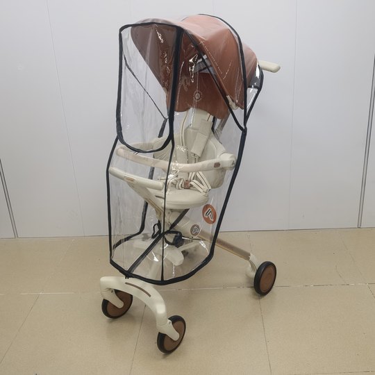 Amorhome遛娃神器雨罩扶手皮套AM溜娃防蚊帐挡风保暖婴儿车配件
