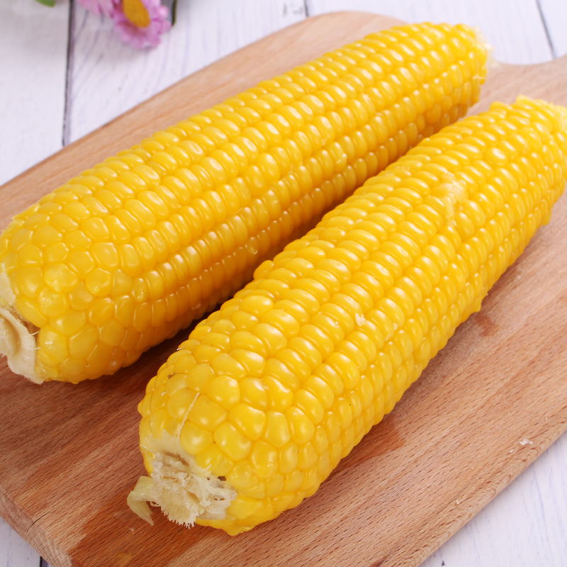 【非转基因】禾久黄糯鲜食甜糯即黏玉米棒粗粮食真空10条装包邮
