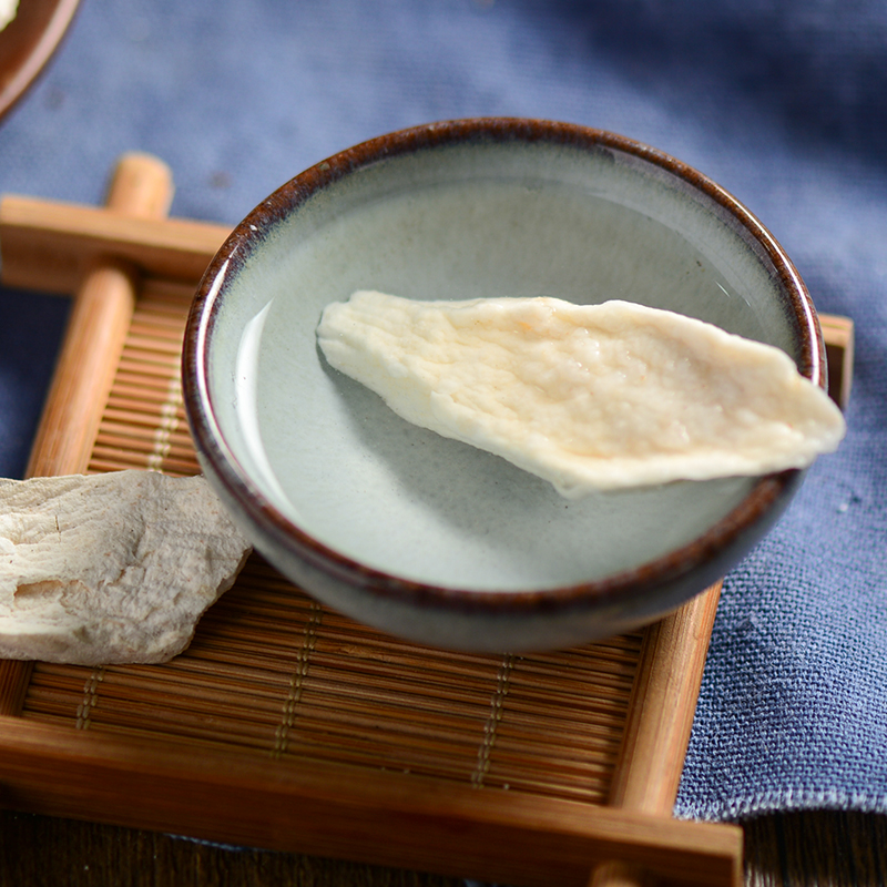 张济良中药材 河南焦作无硫铁棍山药 怀山药片500g磨山药粉淮山药 - 图2