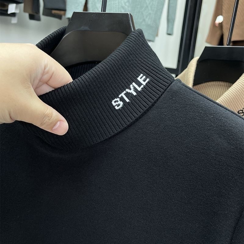 冬季高领护颈男士德绒打底衫内搭双面绒卫衣中青年保暖内衣长袖男,淘宝优惠券,粉丝福利购,淘宝优惠卷