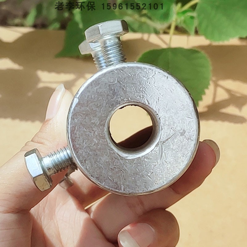 加药立式搅拌器轴套 联轴器铸铁/不锈钢减速搅拌机连接件套筒 - 图1