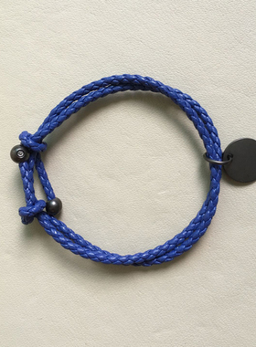 阿诗特牧情侣羊皮小清新编织手链