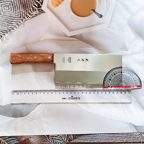 贝印KAI关孙六中华菜刀三德刀套装 厨房切片刀 2把装礼盒日本原装 - 图3