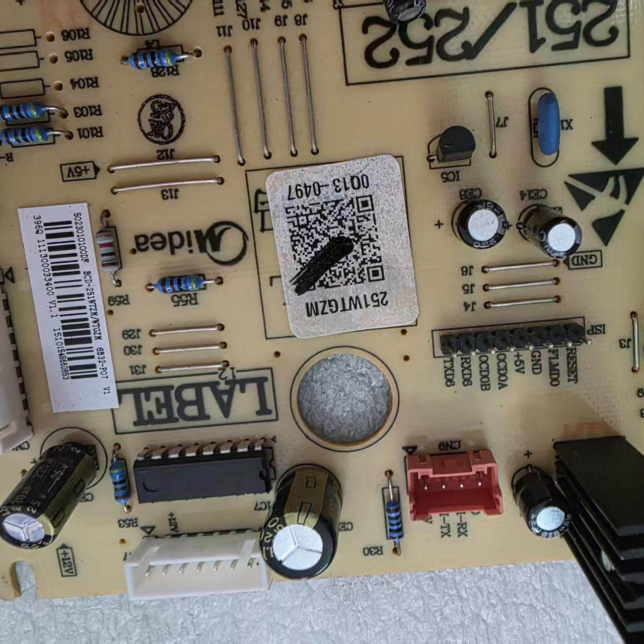 BCD-251WTZM/WTGZM电源板适用美的冰箱主板电脑板5023010100DF,淘宝优惠券,粉丝福利购,淘宝优惠卷