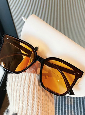 墨镜韩版复古风大方框显瘦太阳镜