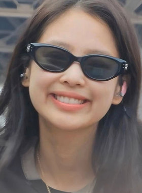 新款时髦gm猫眼墨镜男女同款遮阳