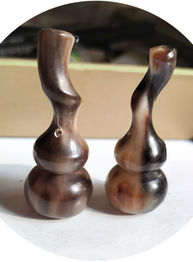 天然真品牛角吊坠挂坠配饰