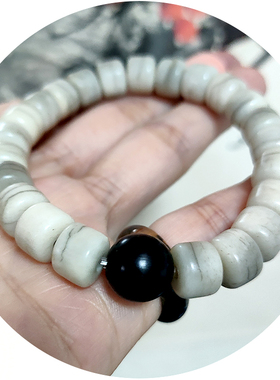 真品骨头牛骨饰品手串手链搭牛角