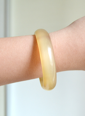 女士羊角天然特价手镯手环