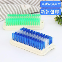 Plastic plate brush washing clothes brushes shoes brushes eco-friendly and beautiful clothing cleaning brushes soft hairbrushes long handle shoes brush shoes