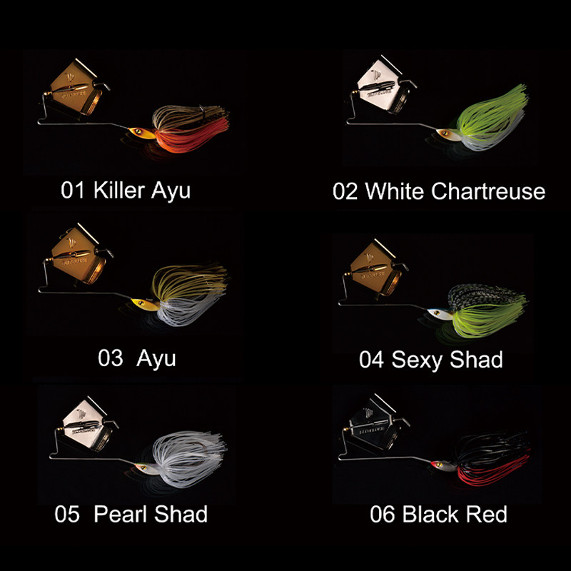 艾利特ELITELURE 云豹 复合亮片路亚饵水面拖拉机10克硬饵鲈鱼饵 - 图3