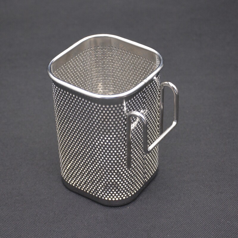 Stainless steel chopstick tube chopstick basket wall-mounted kitchen chopstick storage rack household chopstick cage drain rack