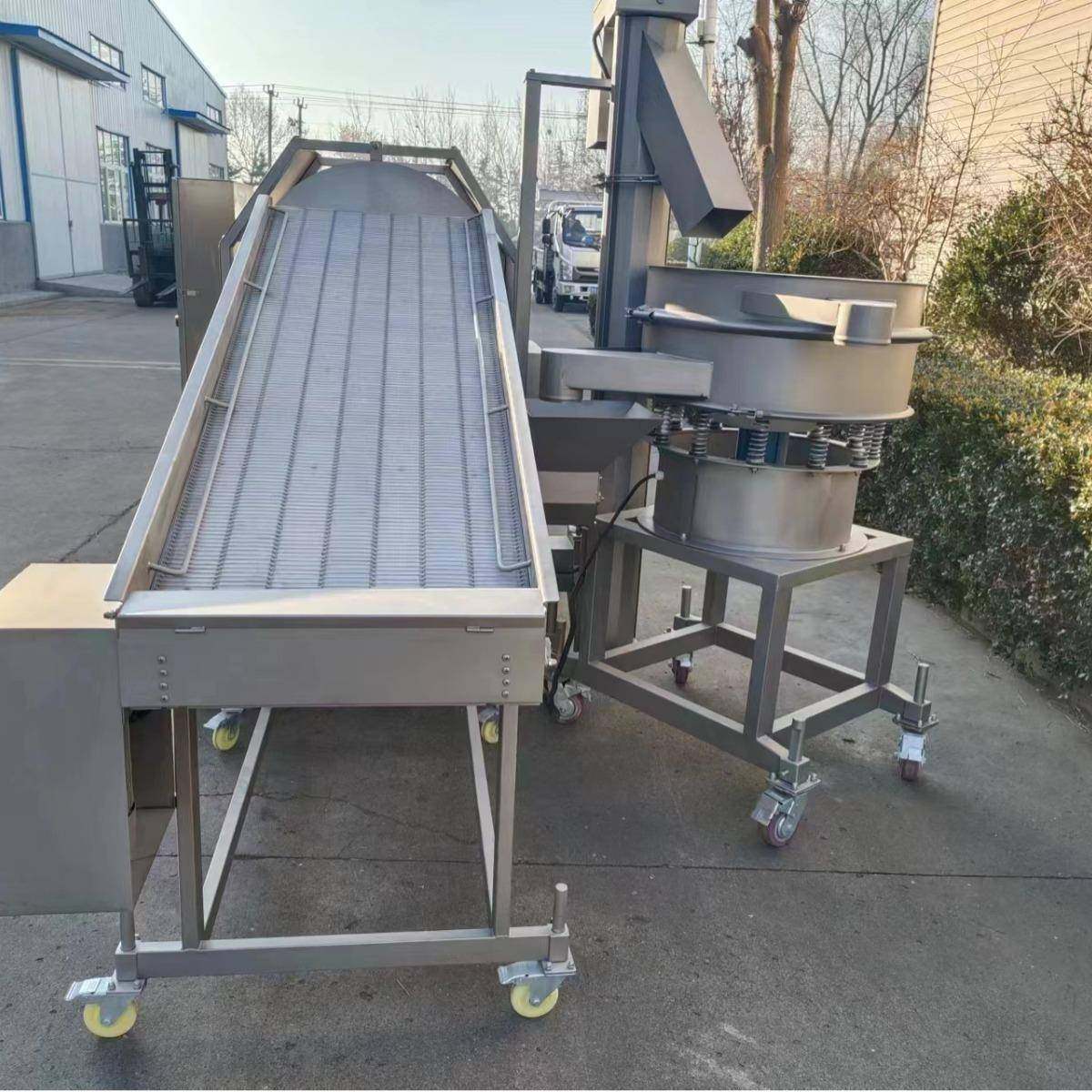 4.t肉块裹粉设备全自动巴沙鱼滚筒式上粉机调理品上浆裹粉机器,淘宝优惠券,粉丝福利购,淘宝优惠卷