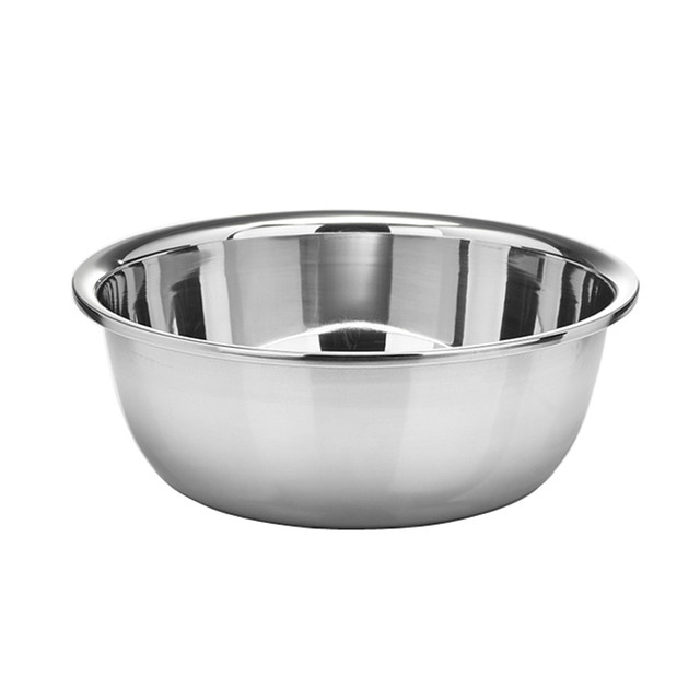 Stainless steel food grade super thick baby round vegetable wash basin