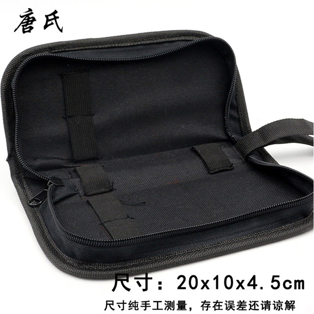 Hardware tool kit new product multi-function Oxford cloth repair tool bag Zipper bag Small parts Canvas bag Storage bag