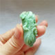 Collection of natural jade, Dushan Jade pendant, Nanyang jade, Dushan jade, cabbage pendant, hundred wealth jade pendant, life wealth jade pendant