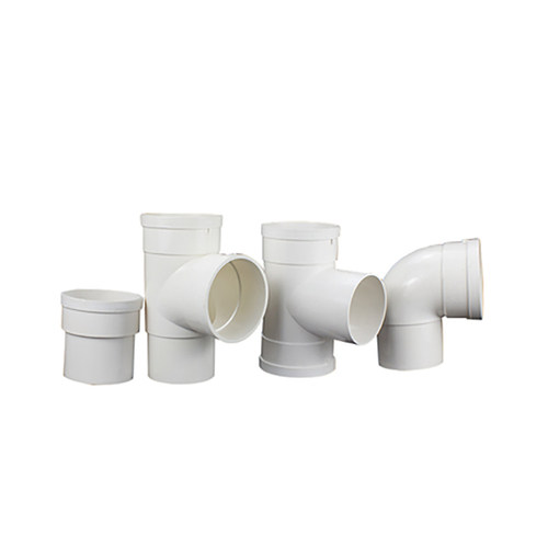 PVC110内外插直接弯头三通45度排水管接头下水160缩口直插75变50 - 图3