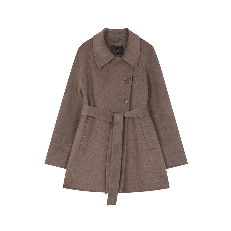 沫晗依美今年流行爆款女装双面呢大衣2025秋冬新款羊毛外套小个子,淘宝优惠券,粉丝福利购,淘宝优惠卷